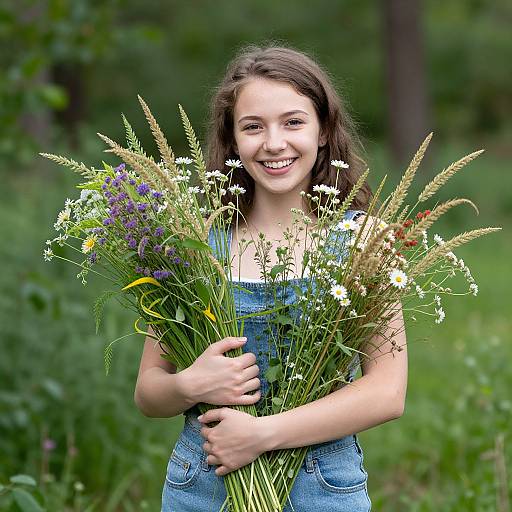 Joyful Renewal Amidst Lush Greenery