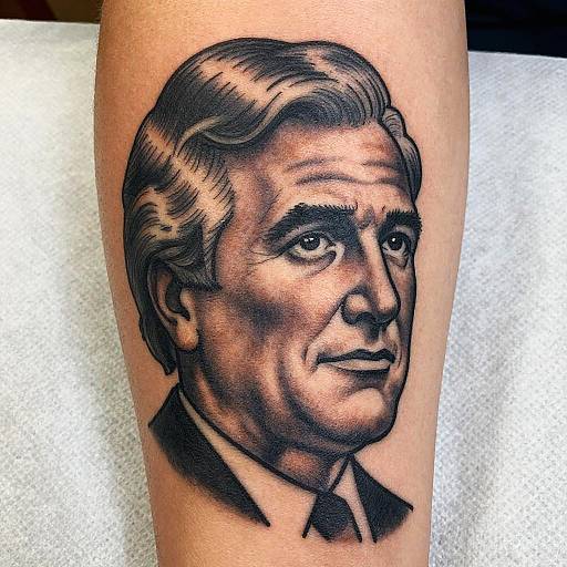 George W Bush Tattoo Design