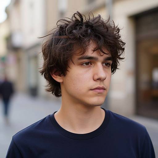 Classic Blowout Portrait in Morning Light