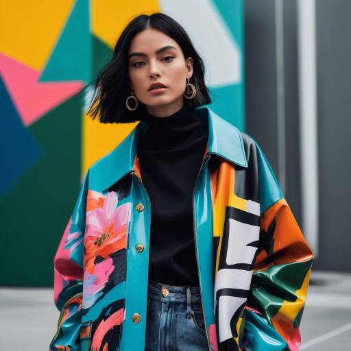 Vibrant Art Basel Moment in Vogue Style