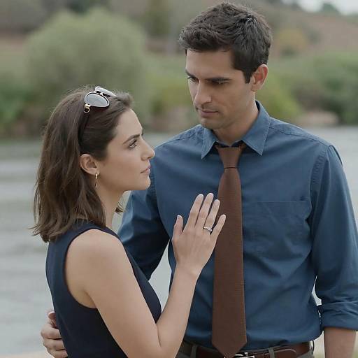 Intimate Moment by the River