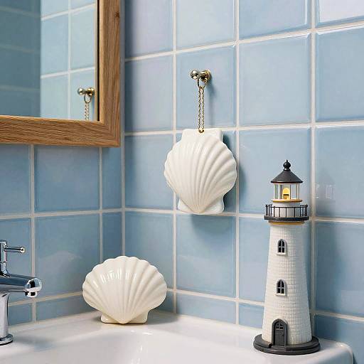 Nautical Themed Bathroom Decor