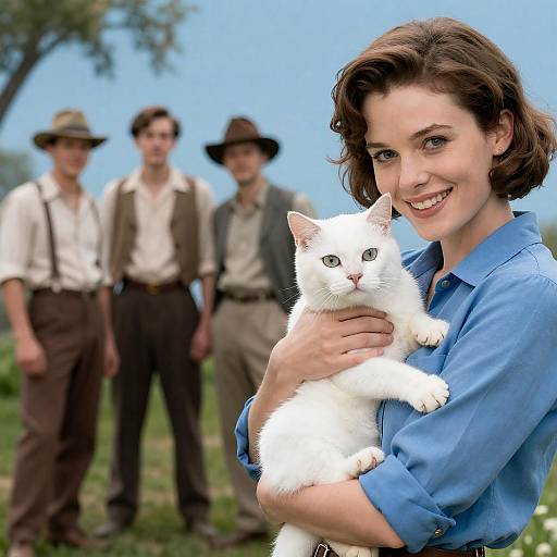 Charming Movie Poster with Vintage Vibes