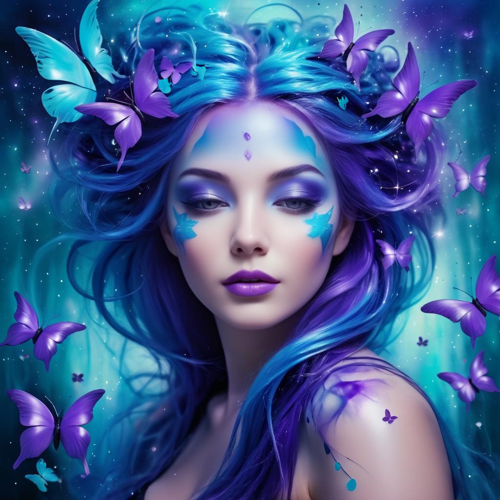 Ethereal Fantasy Portrait of a Woman