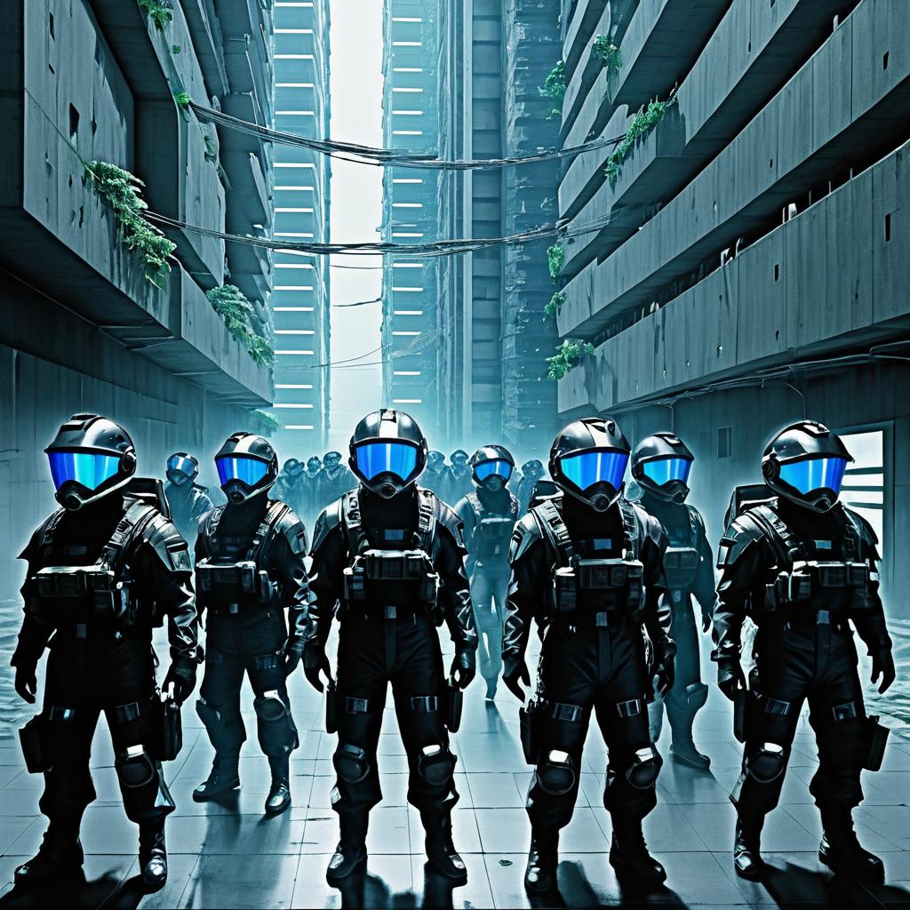 Futuristic Renegades in Dystopian Escape