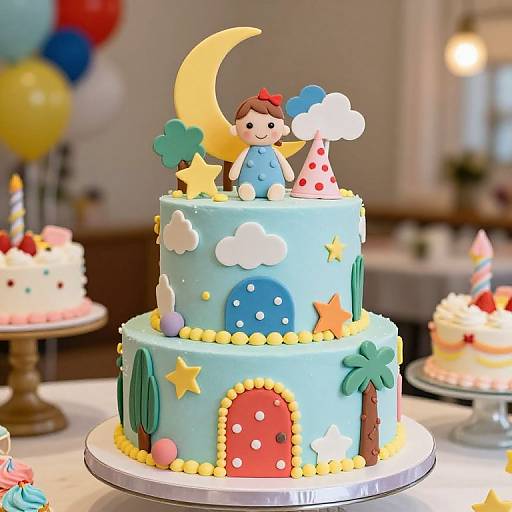 Whimsical Cake Celebration of Wonder