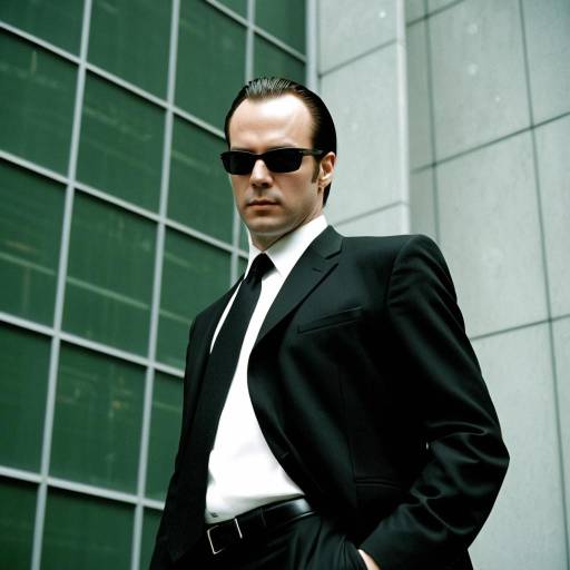 Stylish Agent Smith from The Matrix