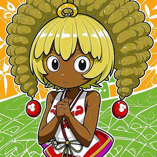 Illustration of Angol mois, keroro gunsou in the style of No+bi=