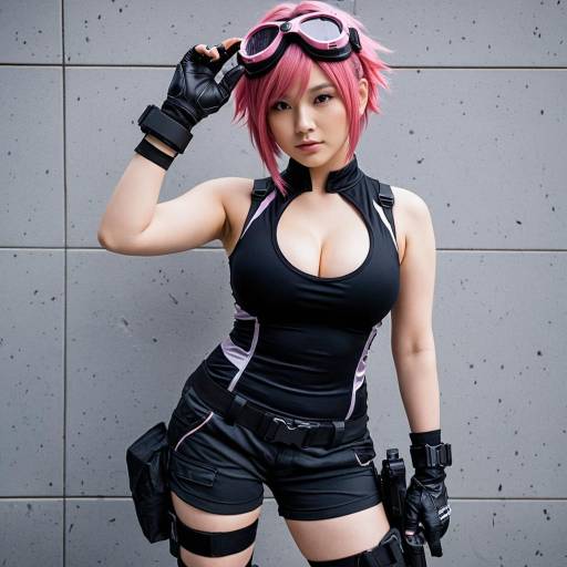 Sleek Mei Hatsume Cosplay Outfit Design