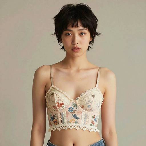 Boho Chic Playful Art Model Photoshoot