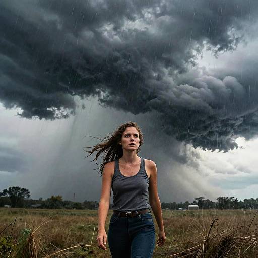 Laura Rowe in Epic Supercell Storm