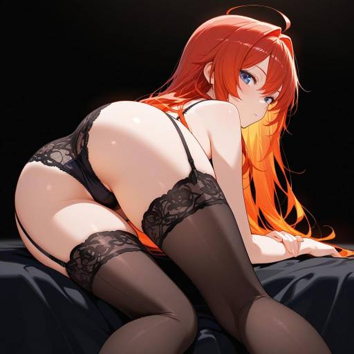 Enchanting Elegance of a Fiery Beauty Enchanting Elegance of a Fiery Beauty