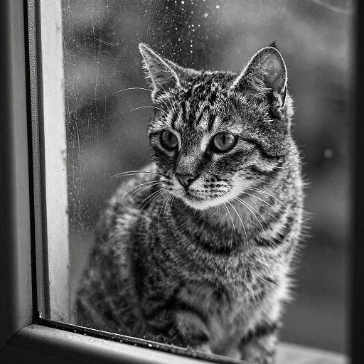 Hyper-Realistic Charcoal Cat Sketch