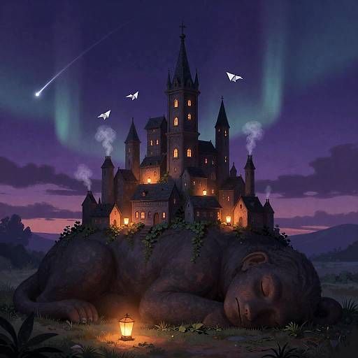 City on a Sleeping Giant's Back