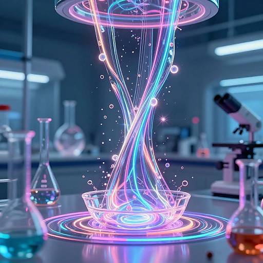 Futuristic Acid Energy Streams