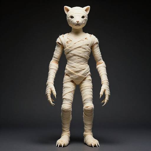 Giant Mummy Siren Creature