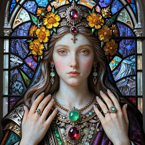 Intricate Gothic RPG Ornament Design