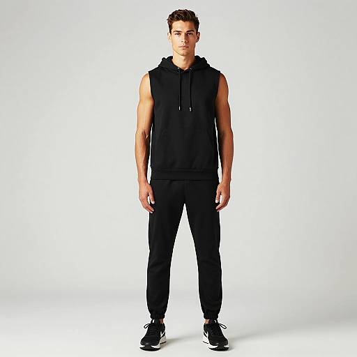 Modern Athleisure Wear on Fit Young Man