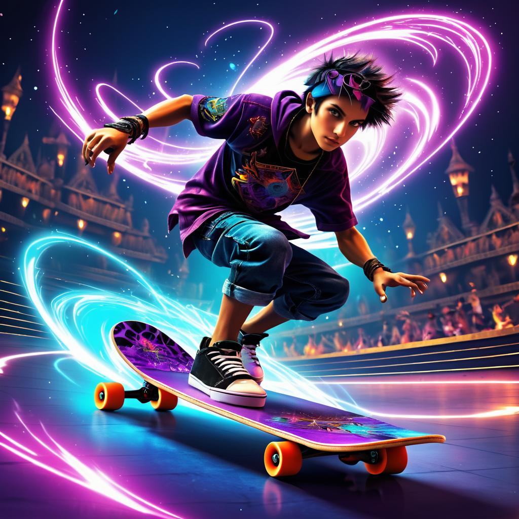 Magical Fantasy Skateboard Adventure Unleashed