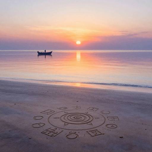 Earthsea Dawn Seascape with Magic