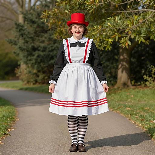 Charming Plus Size Vintage Portrait