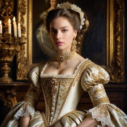 Elegant 17th Century Baroque Portrait