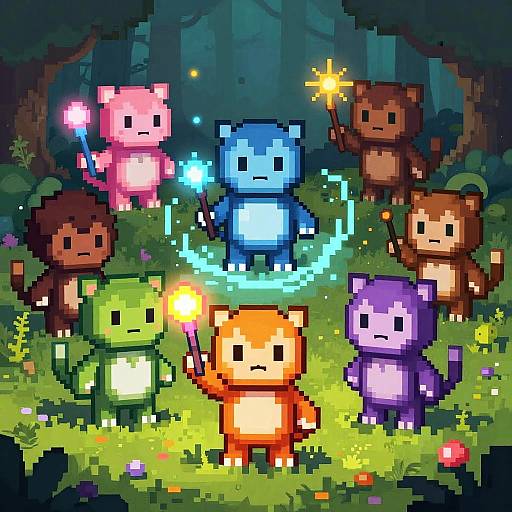 Magical Pixel Sprite Generator