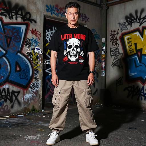 Lotta Volkova Styled Alleyway Fashion Shot