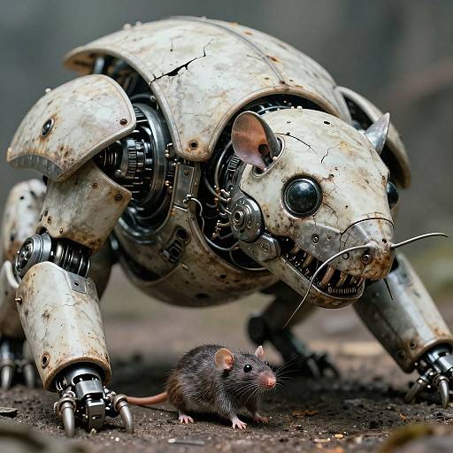 Gigantic Cybernetic Fly-Rat Creature