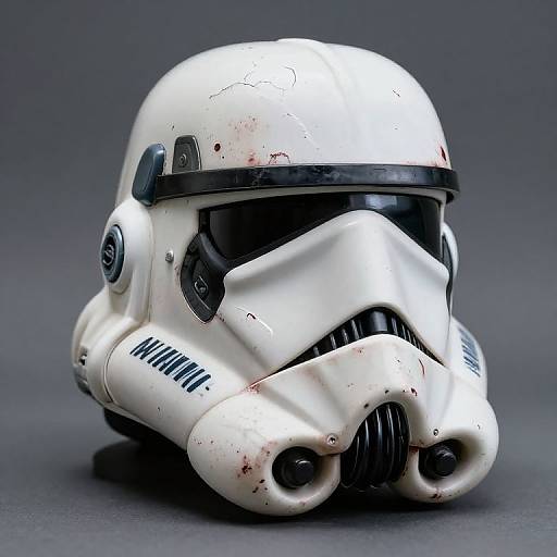 Battle-Worn Stormtrooper Helmet