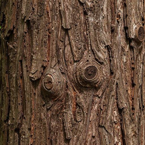 Seamless Organic Tree Bark Texture