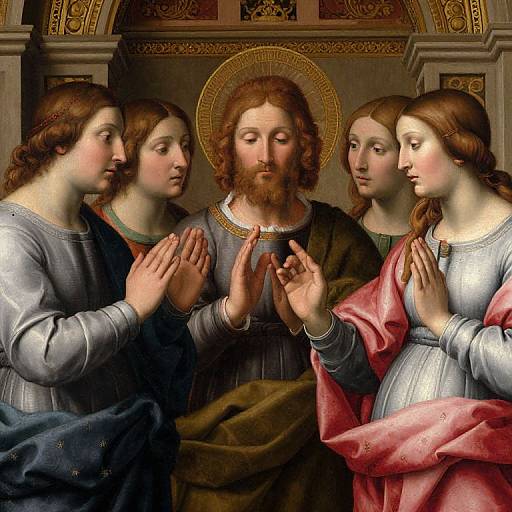 Renaissance Saints Hand Gestures