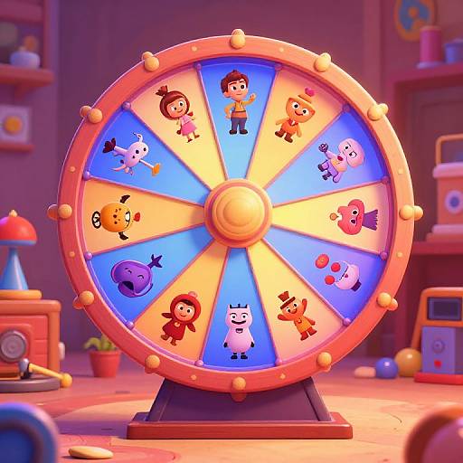 Pixar-Inspired Magical Movie Wheel
