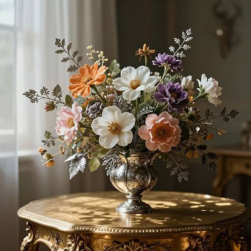 Renaissance Floral Still Life Elegance