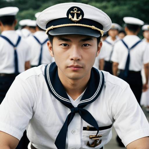 Realistic Seaman-Inspired Wedding Attire