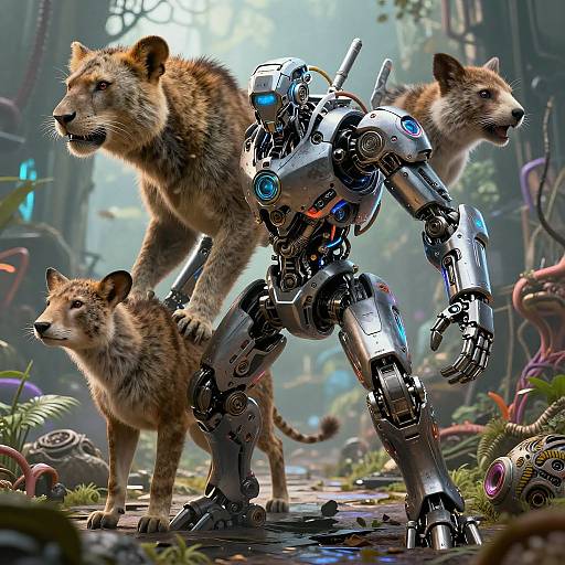 Cyberpunk Hybrid Creature Creation