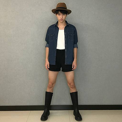 Realistic Photo of Casual Sexy Male