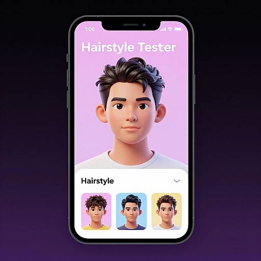 Photorealistic CGI image of a smartphone displaying 