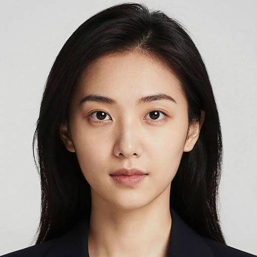 Portrait of Asian Woman Soft Focus