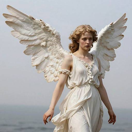 Grotesque Angel Fine Art Parody