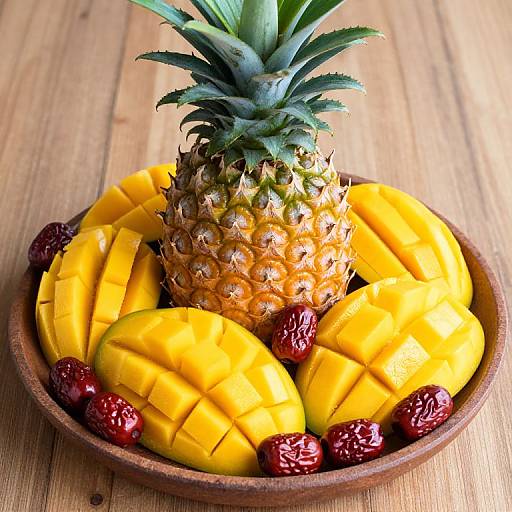 Vibrant Tropical Fruit Display