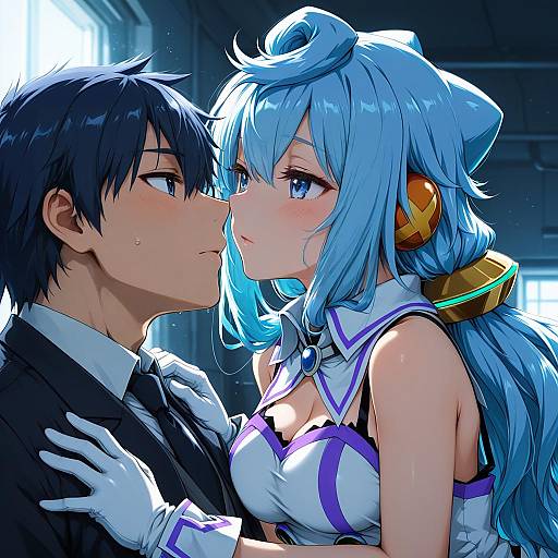 Illustration of Hacka doll 3, hacka doll in the style of Dakku (ogitsune)