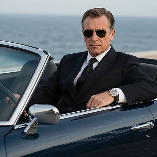 Sophisticated Man in Classic Brioni Suit