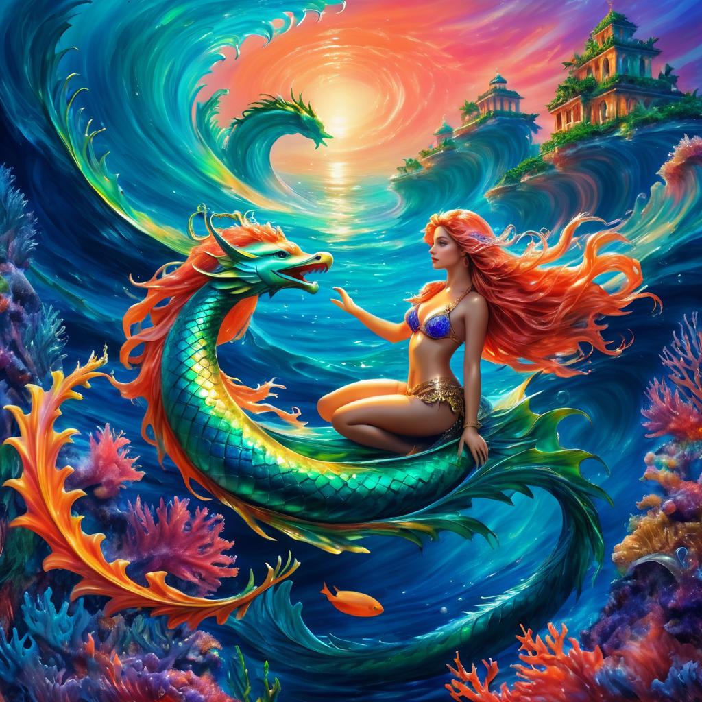 Mesmerizing Mermaid and Serpent Adventure