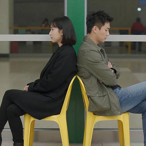 Contrasting Figures in Indoor Setting