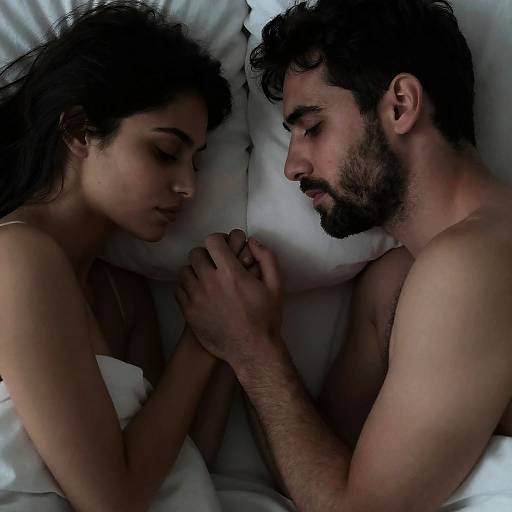 Intimate Moment in Dim Lighting