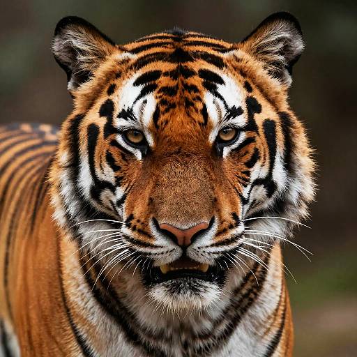 Fierce Bengal Tiger Portrait