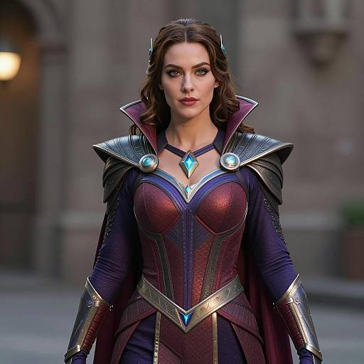 Vibrant Dormammu Costume Showcase