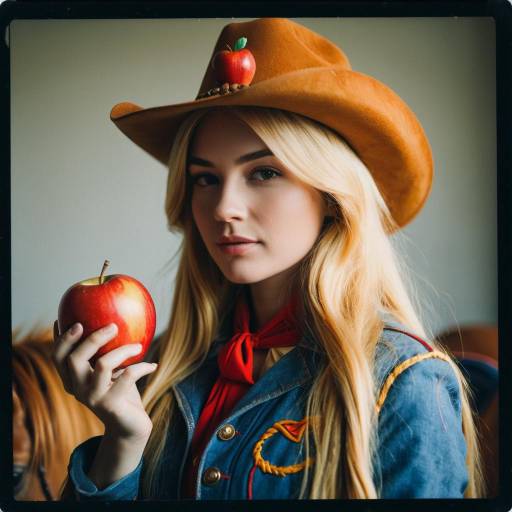 Applejack Cosplay Costume Polaroid Capture