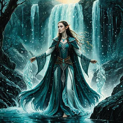 Enchanted Elven Princess at Dusk